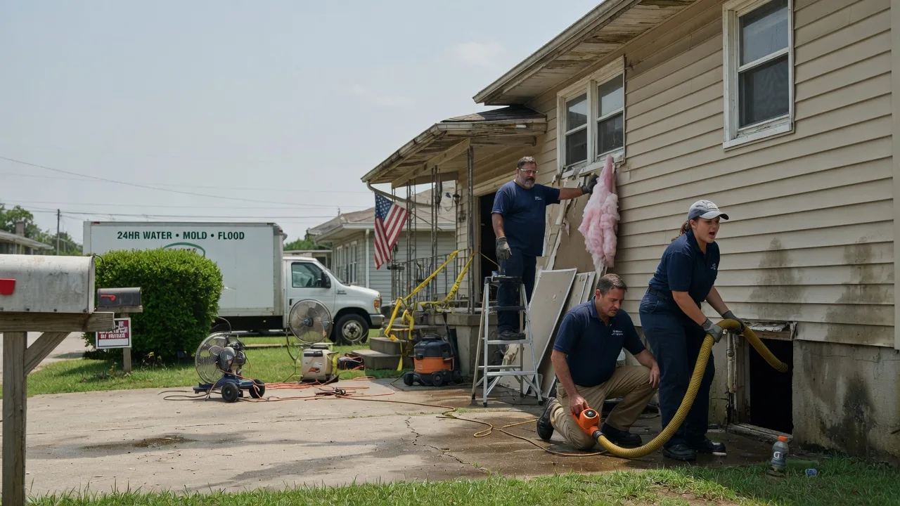 Water Damage Repair in De Soto, WI near me